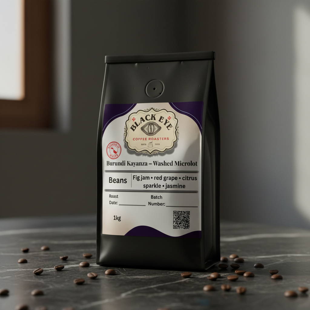 Burundi Kayanza Washed Microlot 1kg coffee bag